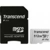  Зображення MicroSDHC 512GB Transcend 300S A1 UHS-I U3 (TS512GUSD300S-A) + SD adapter 